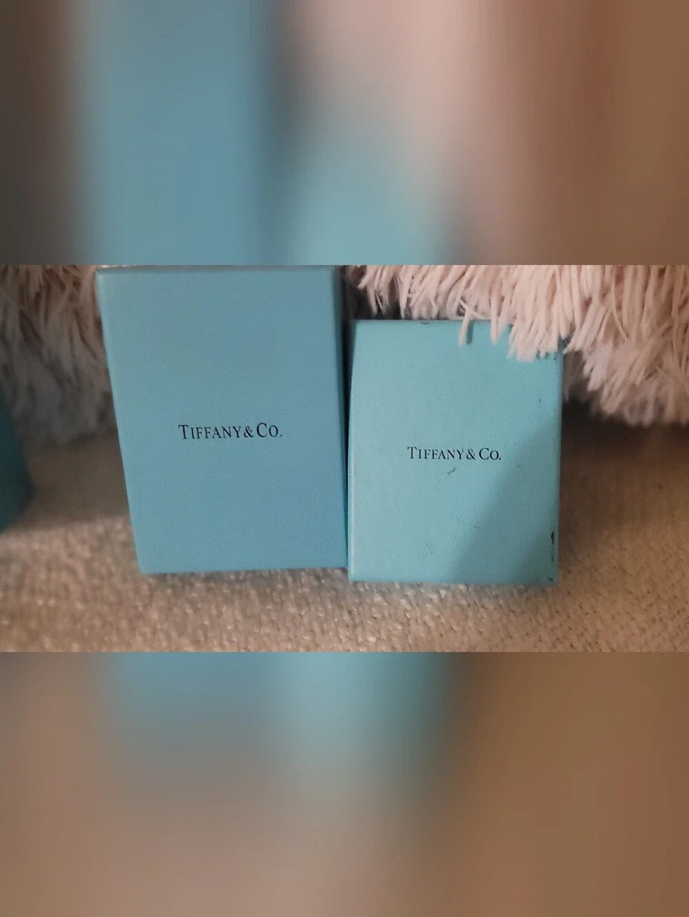 Tiffany & Co. Signature Jewelry Boxes, Pouches & Gift Bag - Tiffany Blue 7 Piece